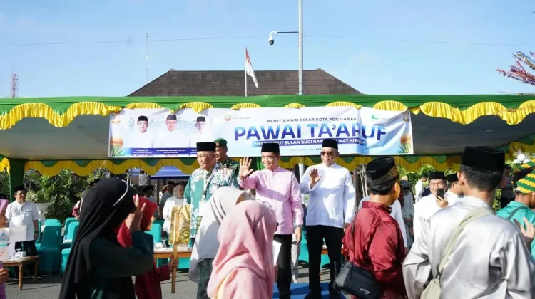 Ribuan Peserta Pawai Taaruf Sambut Ramadan
